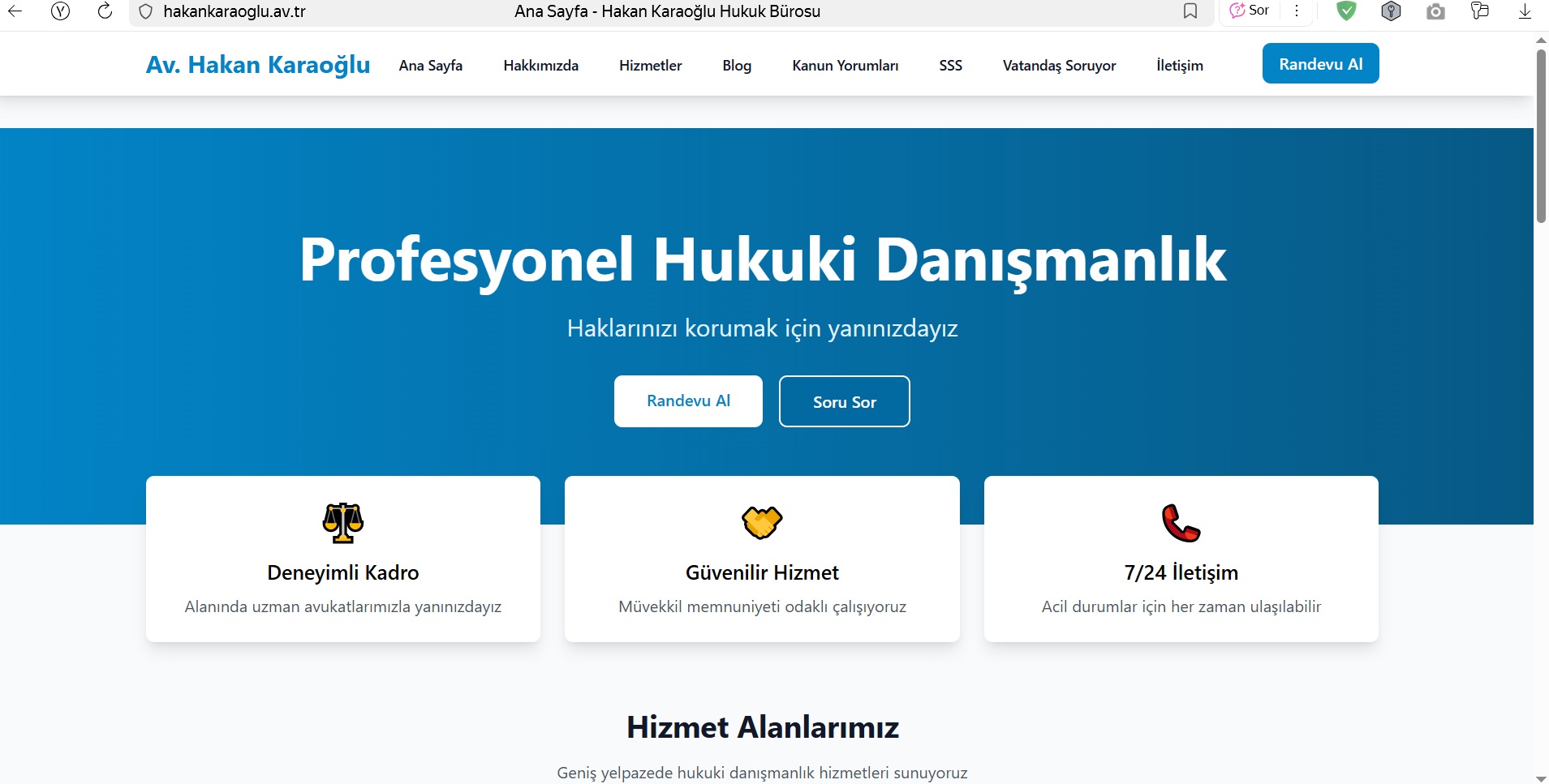 Hakan Karaoğlu Hukuk